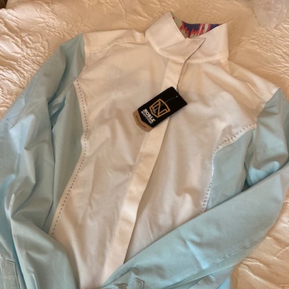 NOBLE OUTFITTERS-EQUESTRIAN LADIES SHOW SHIRT-LONG SLEEVE